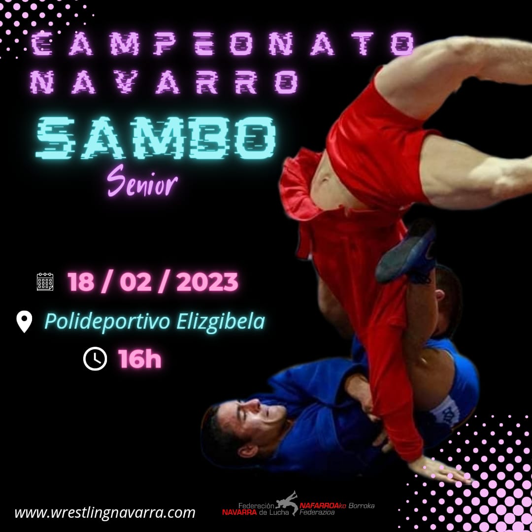 Medallero Cto. Navarro Senior Sambo 2023